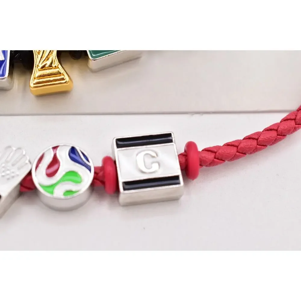 2026 FIFA WORLD CUP Charm Bracelet Set of 2 Canada Mascots Bank Of America Small